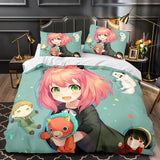 Anime SPY×FAMILY Pattern Bedding Set Quilt Cover Without Filler