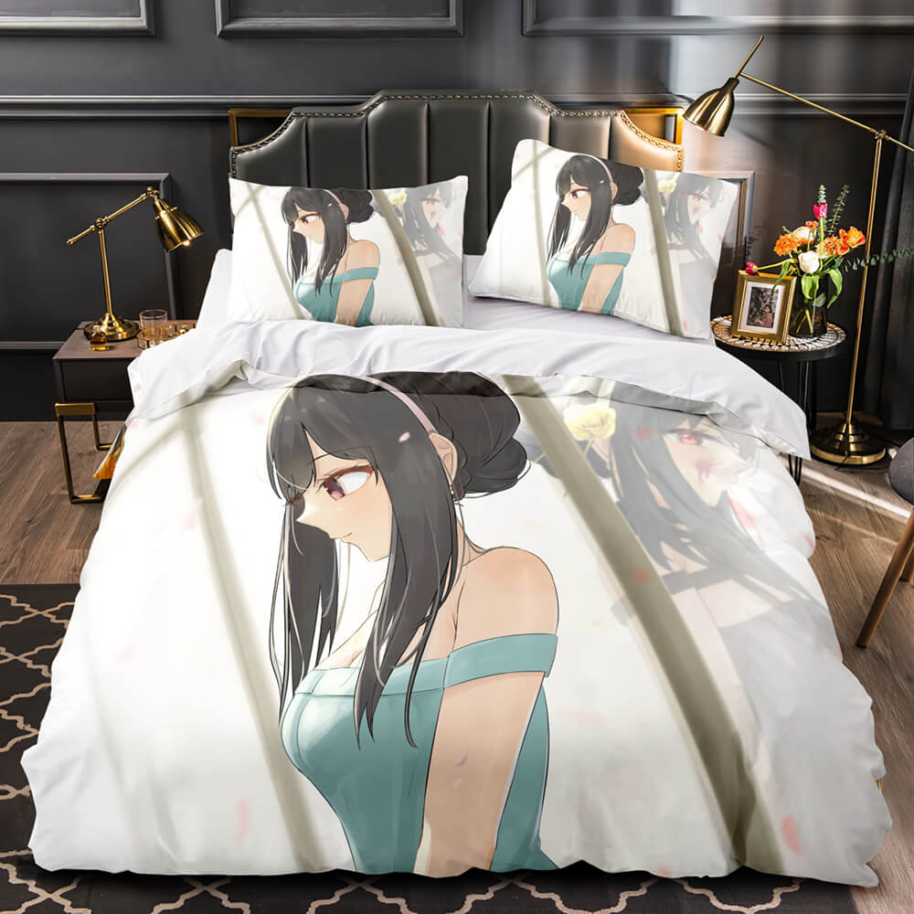 Anime SPY×FAMILY Pattern Bedding Set Quilt Cover Without Filler