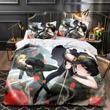 Anime SPY×FAMILY Pattern Bedding Set Quilt Cover Without Filler