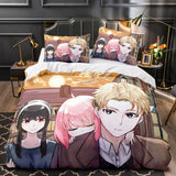 Anime SPY×FAMILY Pattern Bedding Set Quilt Cover Without Filler