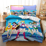 Sailor Moon Cosplay Bedding Set Quilt Cover Without Filler