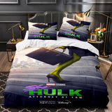 She Hulk Bedding Set Cosplay Quilt Cover Without Filler