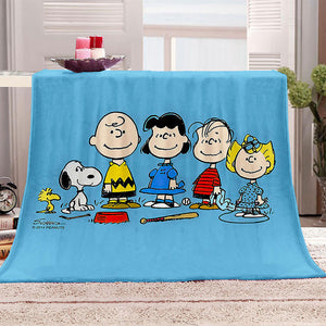 Snoopy Blanket Flannel Throw Room Decoration