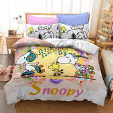 Snoopy Cosplay Bedding Set Duvet Cover Without Filler - EBuycos
