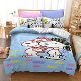 Snoopy Bedding Set Quilt Duvet Covers Without Filler - EBuycos