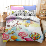 Snoopy Bedding Set Quilt Duvet Covers Without Filler - EBuycos