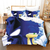 Sonic 2 Pattern Bedding Set Quilt Cover Without Filler