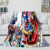 Sonic Cosplay Blanket Flannel Throw Comforter Set - EBuycos