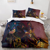Sonic The Hedgehog Comforter Bedding Set Duvet Covers Bed Sheets - EBuycos