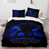 Sonic The Hedgehog Comforter Bedding Set Duvet Covers Bed Sheets - EBuycos