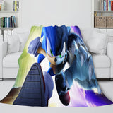 Sonic the Hedgehog Flannel Throw Cosplay Blanket Comforter Set - EBuycos