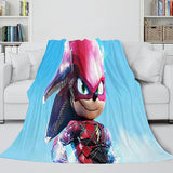 Sonic the Hedgehog Flannel Throw Cosplay Blanket Comforter Set - EBuycos