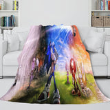 Sonic the Hedgehog Flannel Throw Cosplay Blanket Comforter Set - EBuycos