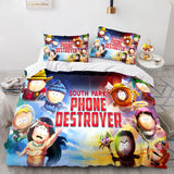 South Park Phone Destroyer Bedding Set Quilt Duvet Cover Bedding Sets - EBuycos
