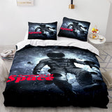 Space Astronaut Cosplay Bedding Sets Duvet Covers Comforter Bed Sheets - EBuycos