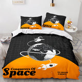 Space Astronaut Cosplay Bedding Sets Duvet Covers Comforter Bed Sheets - EBuycos