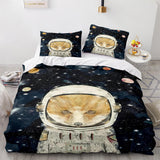 Space Astronaut Cosplay Bedding Sets Duvet Covers Comforter Bed Sheets - EBuycos