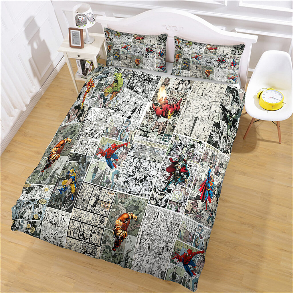 Spider-Man Pattern Bedding Set Quilt Cover Without Filler