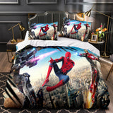 Spider-Man Homecoming Cosplay Bedding Sets Duvet Covers Bed Sheets - EBuycos