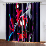 Spider-Man Miles Morales Curtains Blackout Window Drapes