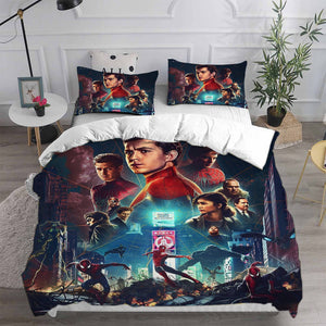 Spider-Man No Way Home Cosplay US Bedding Set Duvet Covers Bed Sets - EBuycos