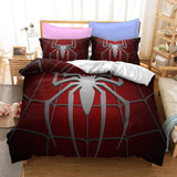 Spiderman Peter Parker Cosplay Bedding Set Duvet Cover Bed Sheets Sets - EBuycos