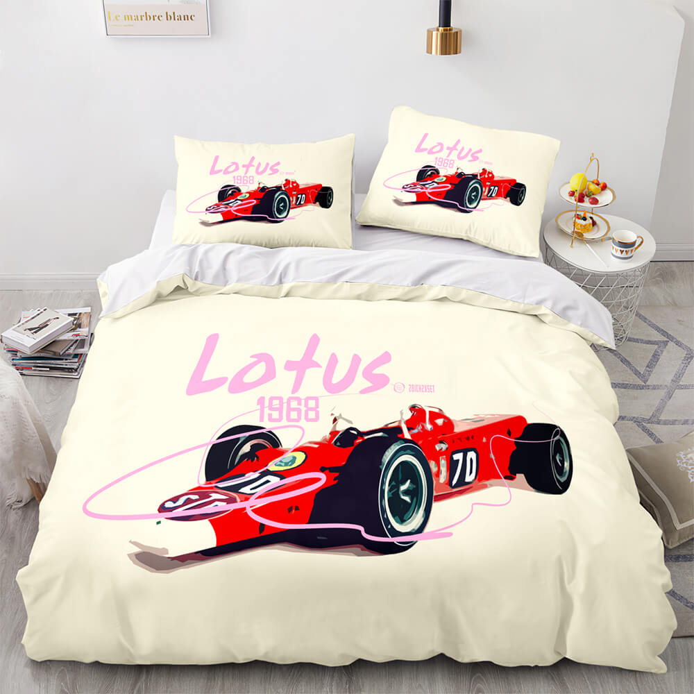 Sports Car Bedding Sets Race Car Duvet Covers Comforter Bed Sheets - EBuycos