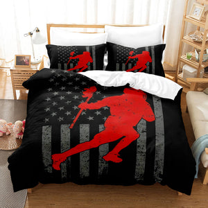 Sports Rugby Bedding Sets Full Duvet Covers Comforter Bed Sheets - EBuycos