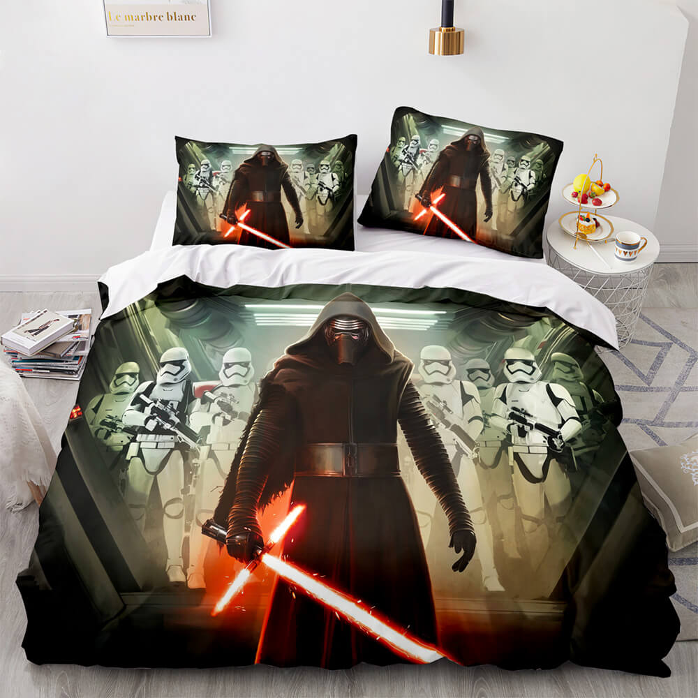 Star Wars Cosplay Bedding Set Duvet Cover Comforter Bed Sheets - EBuycos