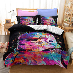 Star Wars Cosplay Bedding Set Duvet Cover Halloween Bed Sheets Sets - EBuycos