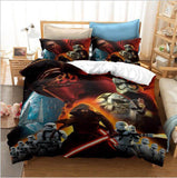 Star Wars Cosplay Bedding Set Duvet Cover Halloween Bed Sheets Sets - EBuycos