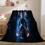 Star Wars Flannel Fleece Throw Cosplay Blanket Halloween Comforter Set - EBuycos