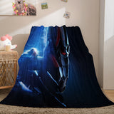 Star Wars Flannel Fleece Throw Cosplay Blanket Halloween Comforter Set - EBuycos