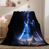 Star Wars Flannel Fleece Throw Cosplay Blanket Halloween Comforter Set - EBuycos