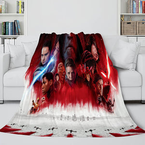 Star Wars Flannel Fleece Throw Cosplay Blanket Shawl Wrap Nap Quilt - EBuycos