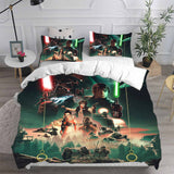 Star Wars Return of the Jedi Bedding Set Duvet Covers Bed Sheets Sets - EBuycos