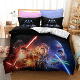 Star Wars Series Cosplay Bedding Set Quilt Duvet Cover Bed Sheets Sets - EBuycos