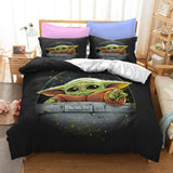 Star Wars The Mandalorian Baby Yoda Bedding Set Duvet Cover Bed Sets - EBuycos