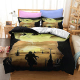 Star Wars The Mandalorian Baby Yoda Bedding Set Duvet Cover Bed Sets - EBuycos