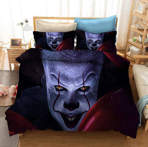 Stephen King's It Pennywise Bedding Set Duvet Cover - EBuycos