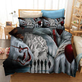 Stephen King's It Pennywise Bedding Set Duvet Cover - EBuycos