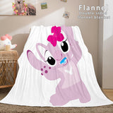 Stitch Blanket Flannel Throw Cosplay Blanket Comforter Sets for Bed - EBuycos