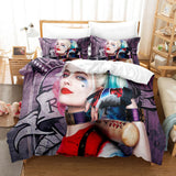 Suicide Squad Harley Quinn Bedding Set Duvet Cover Comforter Bed Sheets - EBuycos