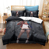 Suicide Squad Harley Quinn Cosplay Bedding Duvet Cover Bed Sheets Sets - EBuycos