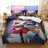 Suicide Squad Harley Quinn Cosplay Bedding Duvet Cover Bed Sheets Sets - EBuycos