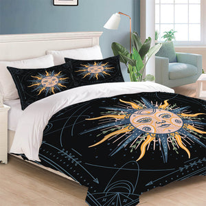 Sun Face Bedding Sets Quilt Cover Without Filler