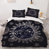 Sun Face Bedding Sets Quilt Cover Without Filler