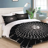 Sun Face Moon and Sun Bedding Sets Quilt Cover Without Filler