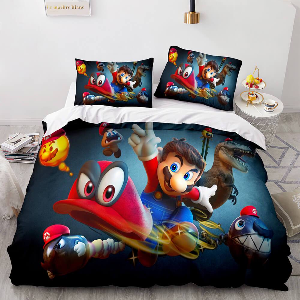 Super Mario Bedding Set Duvet Cover Bed Sets - EBuycos