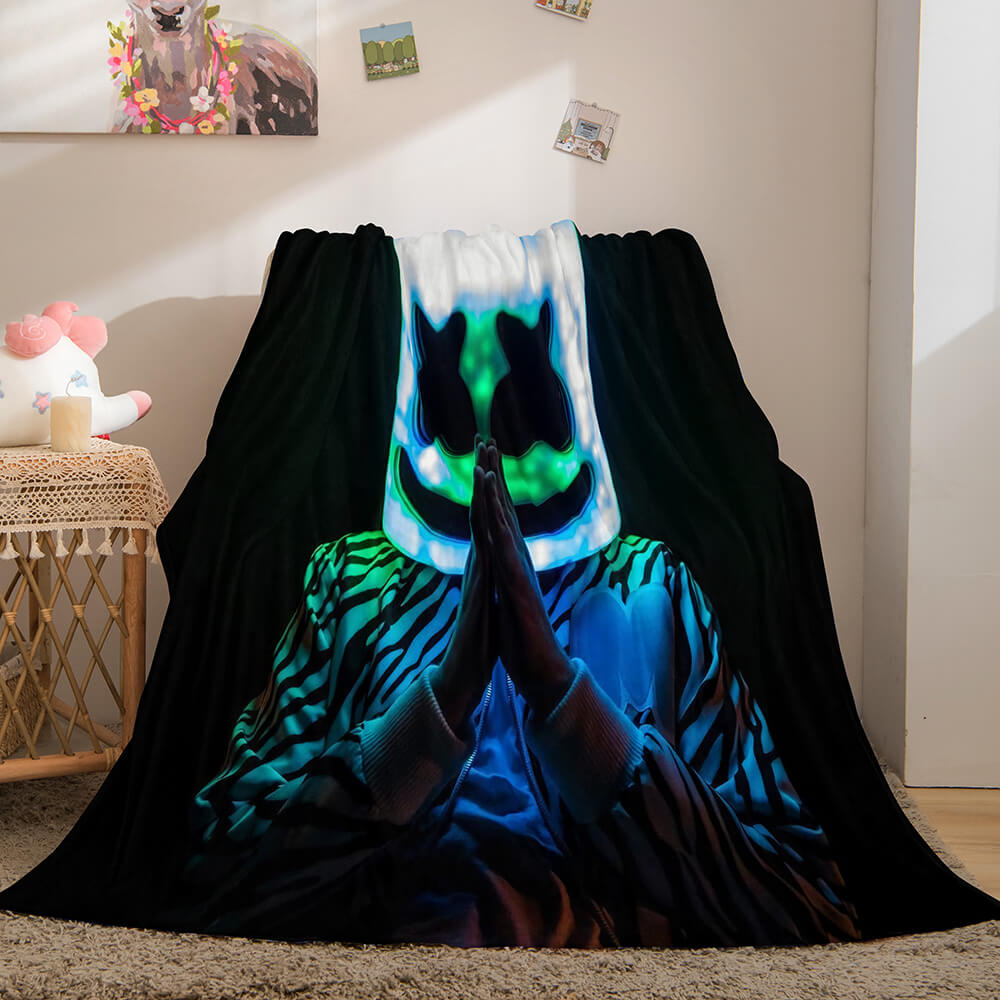Super Star Flannel Fleece Throw Cosplay Blanket Comforter Bedding Sets - EBuycos